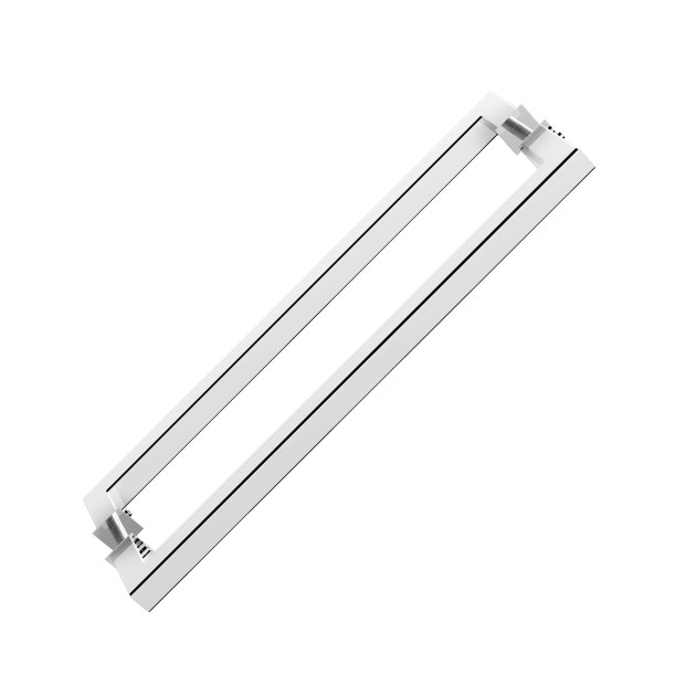 Puxador Monza 2020 Inox 304 Duplo 20 X 20 X 800mm Inox Polido