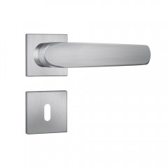 Fechadura 813/09 Roseta Quadrada 1 Interna Inox Escovado