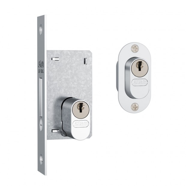 Fechadura 601A Externa Inox