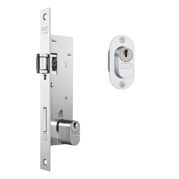 Fechadura 601 Trinco Rolete Gorje Externa Inox