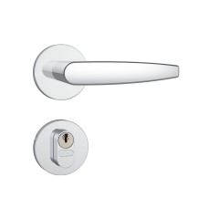 Fechadura 803/33 Roseta Redonda Externa Inox