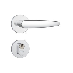 Fechadura 803/33 Roseta Redonda Gorje Externa Inox