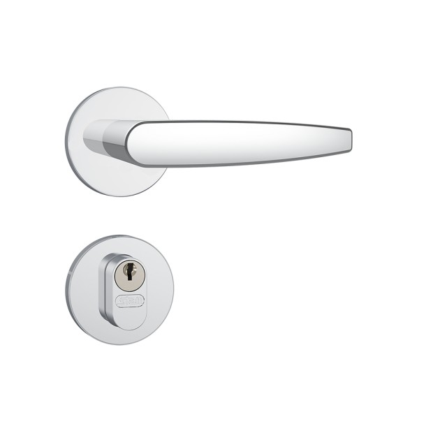 Fechadura 803/33 Roseta Redonda Gorje Externa Inox