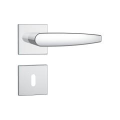 Fechadura 813/33 Roseta Quadrada 1 Interna Inox