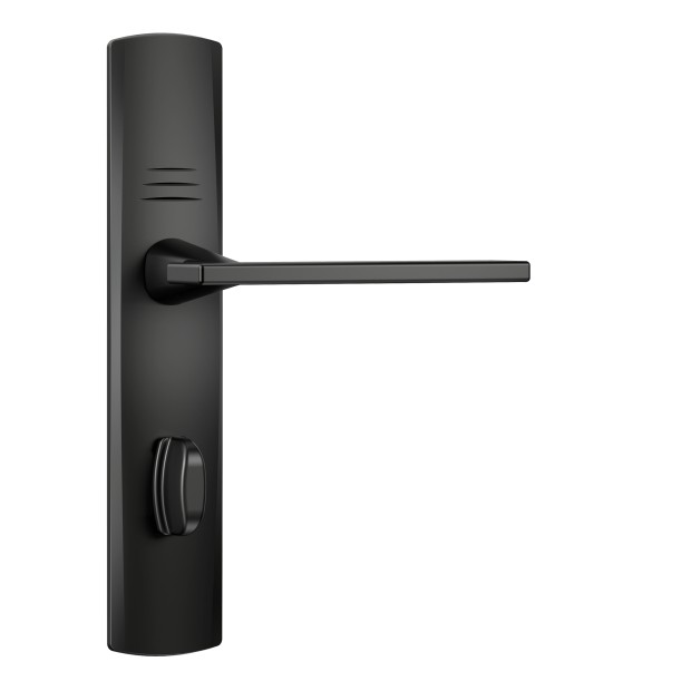Fechadura Classic 55 3000 Banheiro Black Fosco