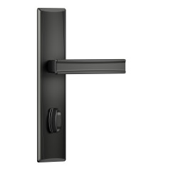 Fechadura Classic 55 3300 Banheiro Black Fosco