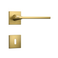Fechadura Classic 40 3000 Roseta Quadrada Interna Gold