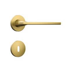 Fechadura Classic 40 3000 Roseta Redonda Interna Gold