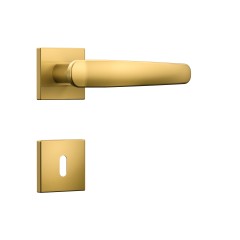 Fechadura Classic 40 3100 Roseta Quadrada Interna Gold