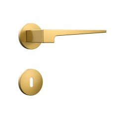 Fechadura Classic 40 3200 Roseta Redonda Interna Gold