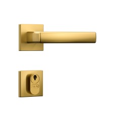 Fechadura Classic 40 3400 Roseta Quadrada Externa Gold