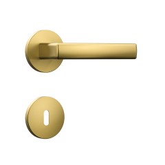 Fechadura Classic 55 3400 Roseta Redonda Interna Gold