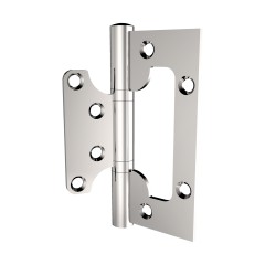 Dobradica de Sobrepor Com Rolamento 100 X 73,5 X 50 X 2,0 Inox Polido Caixa 24 unidades