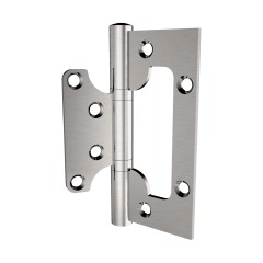 Dobradica de Sobrepor Com Rolamento 100 X 73,5 X 50 X 2,0 Inox Escovado 3 unidades Encartelado