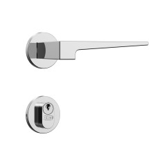 Fechadura Classic 40 3200 Roseta Redonda Externa Inox