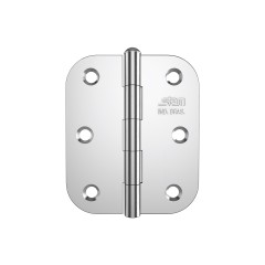 Dobradica 3 X 2 1/2 X 1,7mm Galvanizado Canto Red. Pino Reversivel Caixa 24 un.
