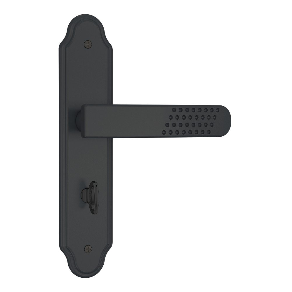 Fechadura 823/21 Banheiro Preto Fosco - LOJA STAM