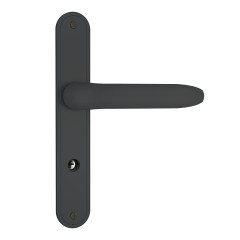 Fechadura 500/11 Tetra Externa Preto Fosco
