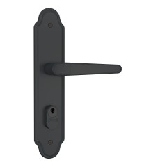 Fechadura 803/03 Gorje Externa Preto Fosco