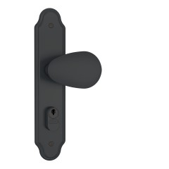 Fechadura 803/10 Gorje Externa Preto Fosco