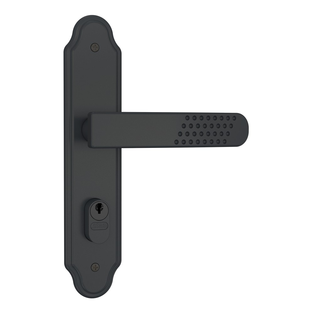 Fechadura 803/21 Gorje Externa Preto Fosco - LOJA STAM