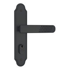 Fechadura 803/21 Gorje Externa Preto Fosco
