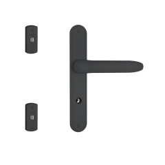 Fechadura Kit de Seguranca 500/11 com 1003 Tetra Externa Preto Fosco
