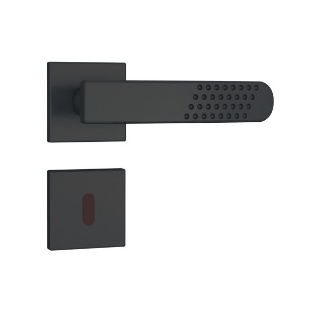 STAMEN 26インチ ブラック Fechadura 813/21 Roseta Quadrada 1 Interna Preto Fosco - LOJA STAM
