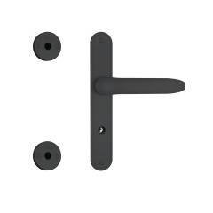 Fechadura Kit de Seguranca 500/11 com 1001 Tetra Externa Preto Fosco