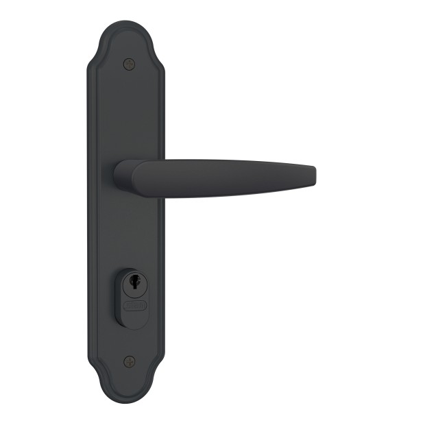 Fechadura 803/33 Gorje Externa Preto Fosco