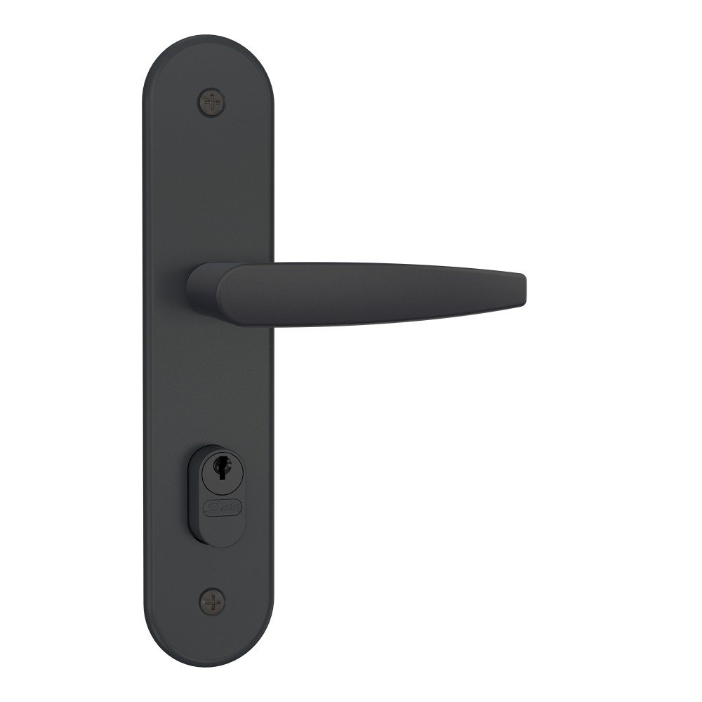 Fechadura 804/33 Externa Preto Fosco - LOJA STAM