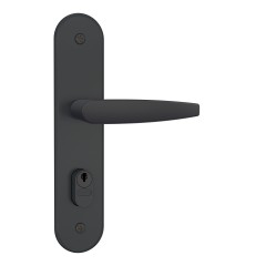 Fechadura 804/33 Gorje Externa Preto Fosco
