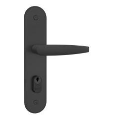 Fechadura 804/33 Gorje Externa Preto Fosco