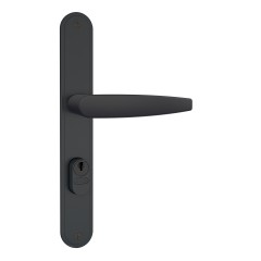 Fechadura 601/33 Gorje Externa Preto Fosco