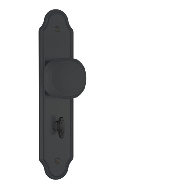Fechadura 823/02 Banheiro Preto Fosco