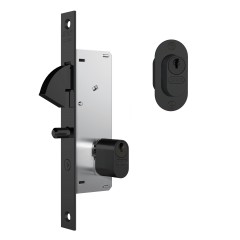 Fechadura 940 Externa Preto Fosco