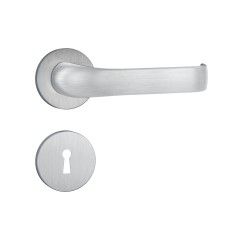 Fechadura 813/37 Roseta Redonda Interna Inox Escovado