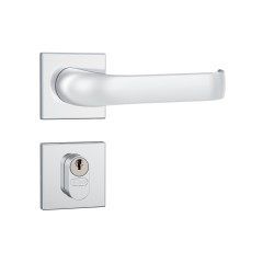 Fechadura 803/37 Roseta Quadrada 1 Gorje Externa Inox