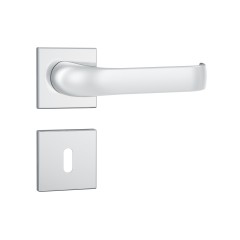 Fechadura 813/37 Roseta Quadrada 1 Interna Inox