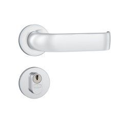 Fechadura 803/39 Roseta Redonda Externa Inox