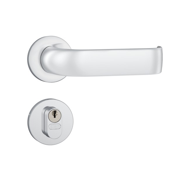 Fechadura 803/39 Roseta Redonda Gorje Externa Inox