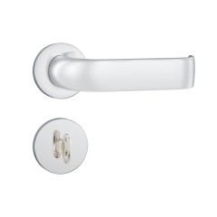 Fechadura 823/39 Roseta Redonda WC-Banheiro Inox
