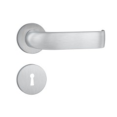 Fechadura 813/39 Roseta Redonda Interna Inox Escovado