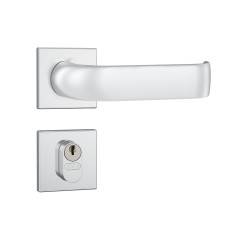 Fechadura 803/09 Roseta Quadrada Gorje Externa Inox - LOJA STAM