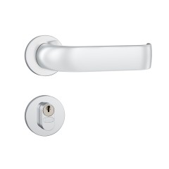 Fechadura 1601/39 Roseta Redonda Externa Inox