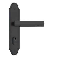 Fechadura 803/35 Gorje Externa Preto Fosco