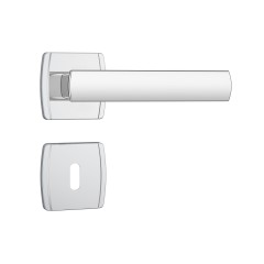 Fechadura 813/35 Roseta Quadrada Interna Inox