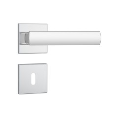 Fechadura 813/35 Roseta Quadrada 1 Interna Inox