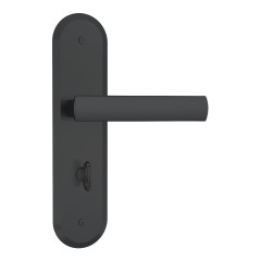 Fechadura 1820/35 WC Preto Fosco