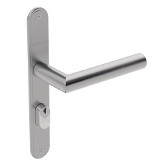 Fechadura ix410 Broca 20mm Espelho Inox Escovado Externa